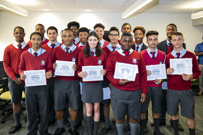 School Certificate Presentations Bermuda June 2019 (1)
