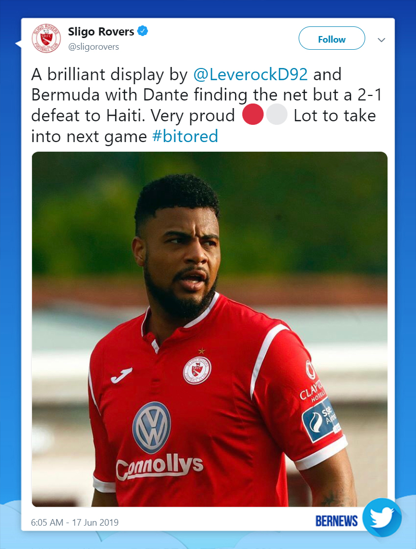 Sligo Rovers tweet June 18 2019