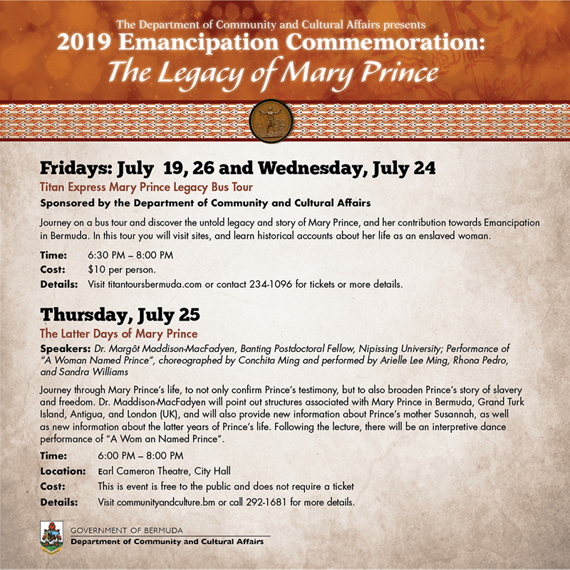 2019_Emanicipation Celebration Bermuda July 19 2019