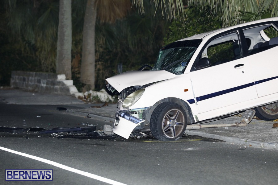 Car Collision Paget Bermuda, July 14 2019 (4)