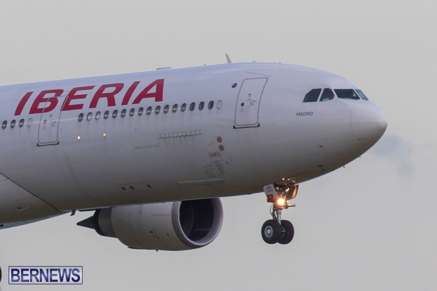 Iberia 6621 Airplane Medical Diversion Bermuda, July 25 2019-1652