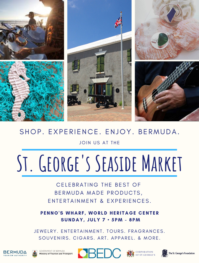 St George’s Seaside Market Bermuda July 2019