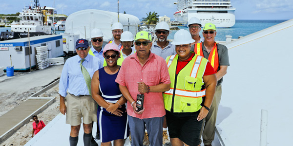 Video: Roof Wetting Ceremony At King’s Wharf - Bernews