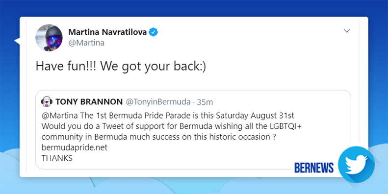 Martina Bermuda August 26 2019
