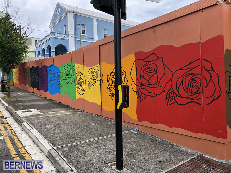 Rainbow Mural Bermuda Aug 22 2019 (2)