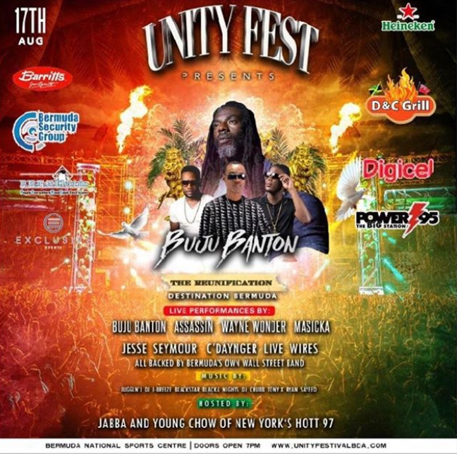 Wayne Wonder Will Not Perform At Unity Festival Bernews