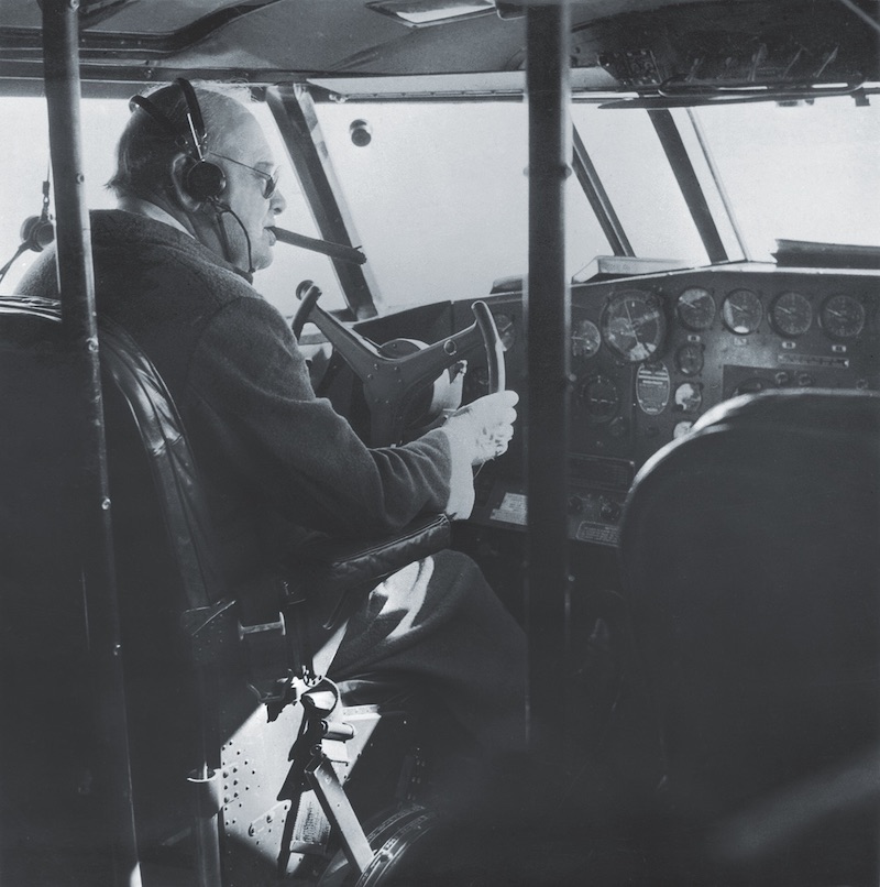 Churchill At The Controls