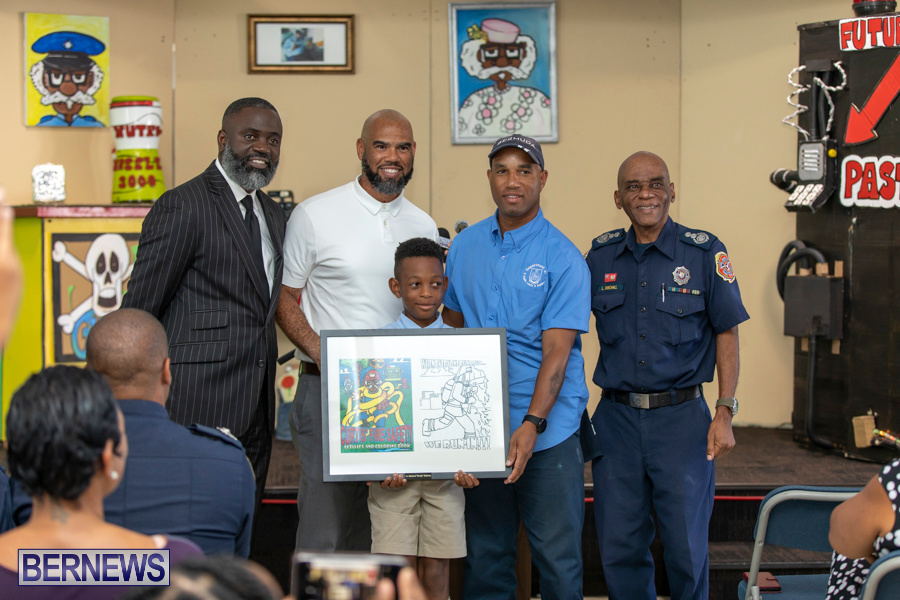 Bermuda Fire & Rescue Service Launch Fire Safety Colouring Book, September 27 2019-1396