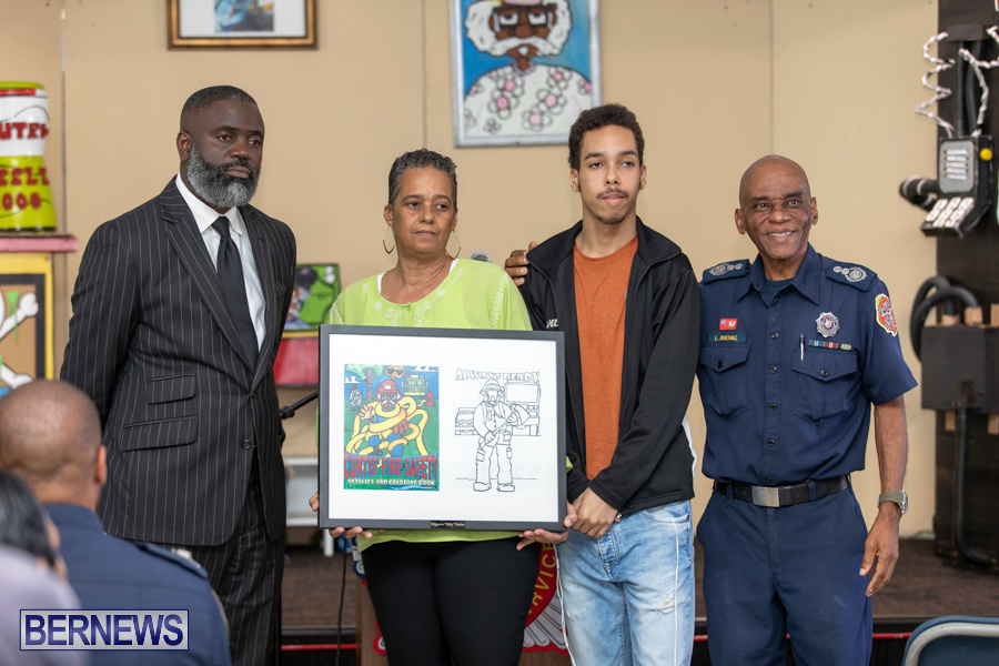 Bermuda Fire & Rescue Service Launch Fire Safety Colouring Book, September 27 2019-1402