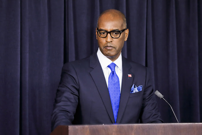 Minister of Finance Curtis Dickinson Bermuda Sept 13 2019