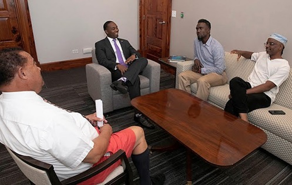 Premier Meets With Dr Theodore Francis Bermuda Sept 2019 (2)