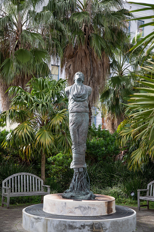 Sally Bassett Statue Bermuda Oct 2019