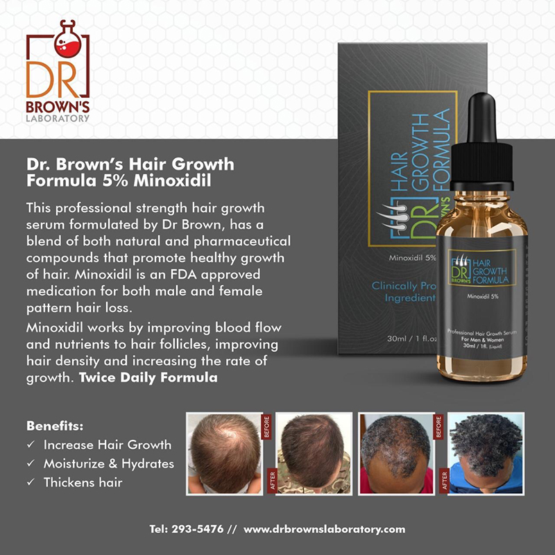 Dr Brown Hair Growth Products Bermuda Nov 2019 (5)