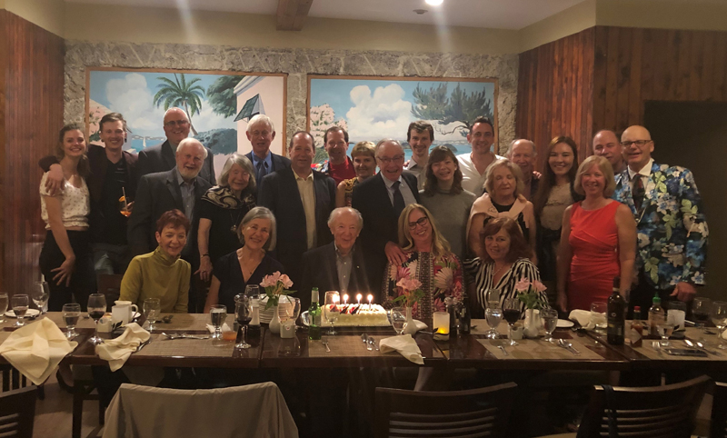Murray McEwen 90th Birthday Celebrations Bermuda Nov 2019