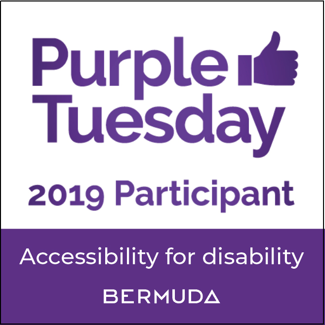 Purple Tuesday Campaign Bermuda Nov 2019