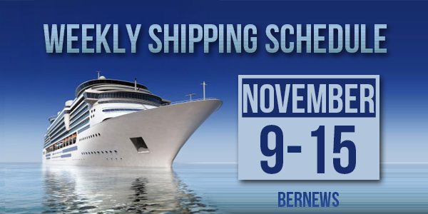 Weekly Shipping Schedule TC Nov 9 -15 2019