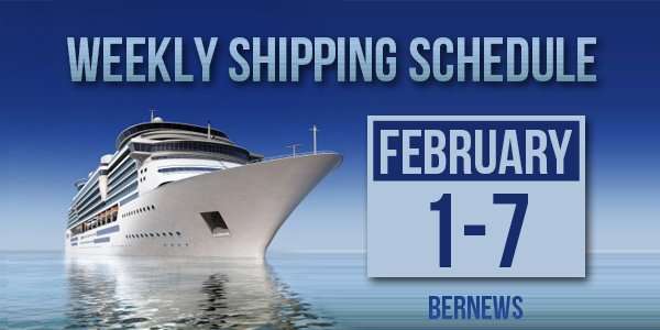 Weekly Shipping Schedule TC Feb 1-7 2020