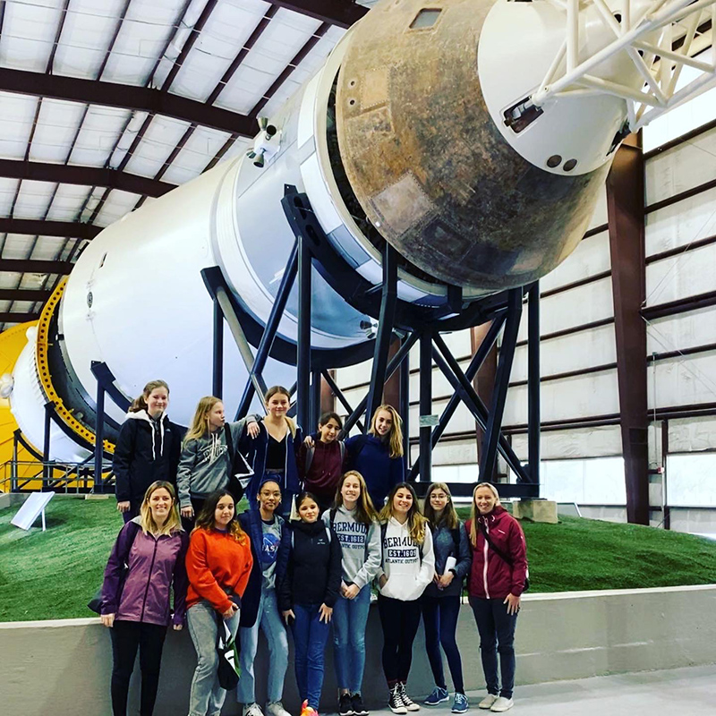 BHS Students Visit NASA Space Center In Houston Bermuda Feb 2020 (1)