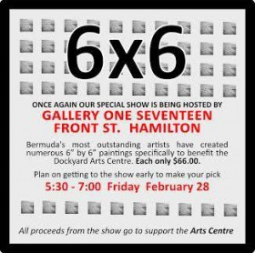 Bermuda Arts Centre 6x6 show Feb 2020