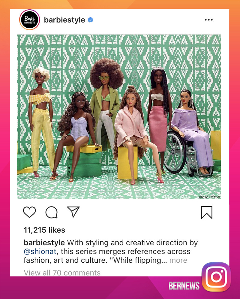 Shiona Turini's Black Barbie Collection Celebrates Black Beauty