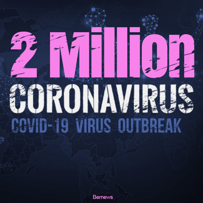 2 million coronavirus covid-19 outbreak