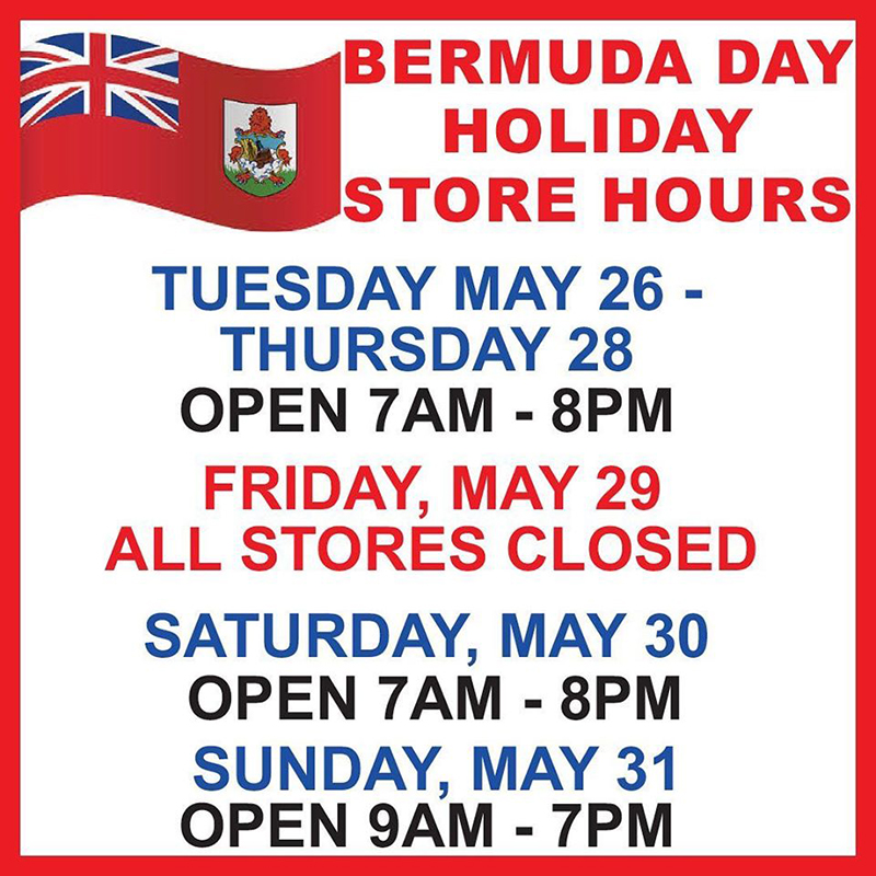 The MarketPlace Close On Bermuda Day Holiday
