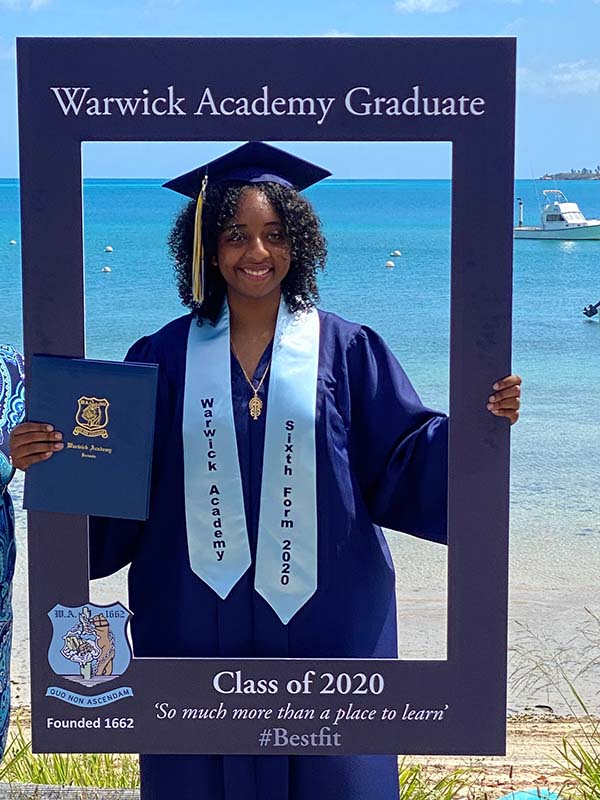 Warwick Academy Graduation Bermuda May 2020 (13)
