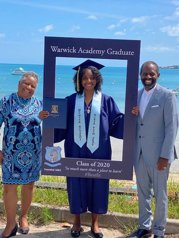 Warwick Academy Graduation Bermuda May 2020 (14)