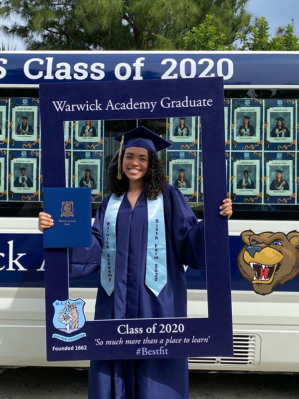 Warwick Academy Graduation Bermuda May 2020 (23)