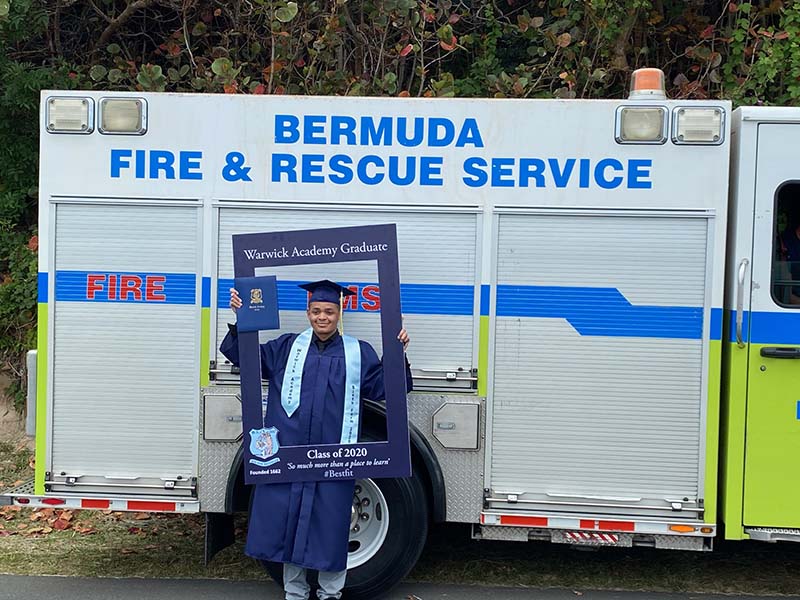 Warwick Academy Graduation Bermuda May 2020 (6)