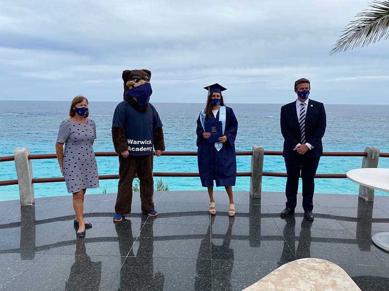 Warwick Academy Graduation Bermuda May 2020 (7)