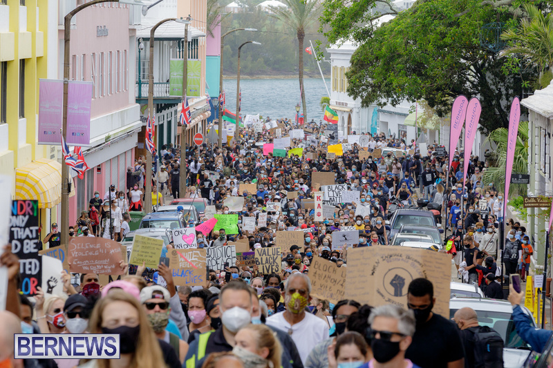 BLM Black Lives Matter march Bermuda June 2020 DF (14)