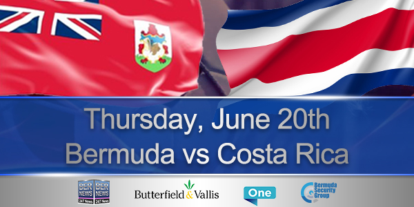 Football Bermuda vs Costa Rica game 4 TC