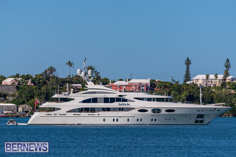 Mega yachts super yachts in Bermuda July 2020 boats (16)