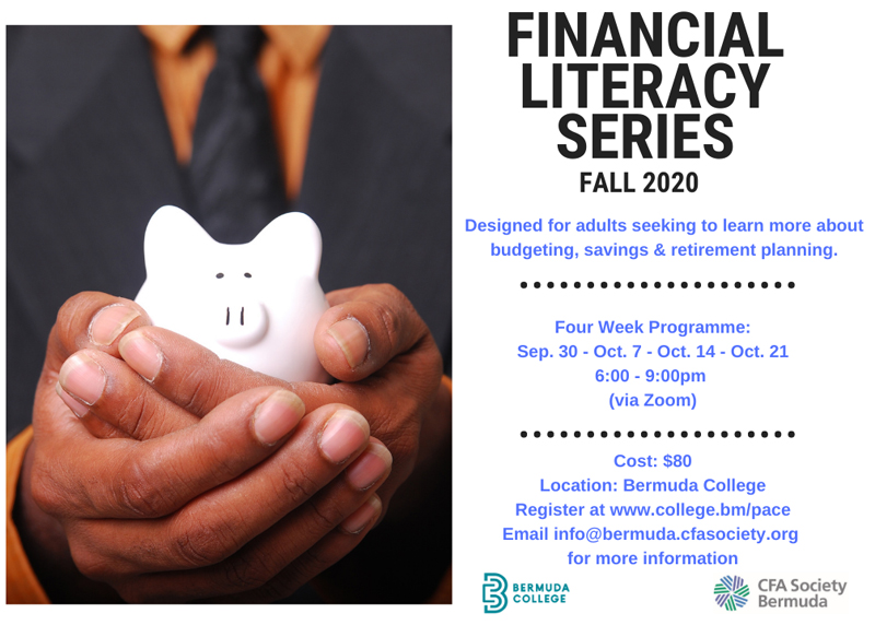 CFA Society Financial Literacy Series Bermuda Sept 2020
