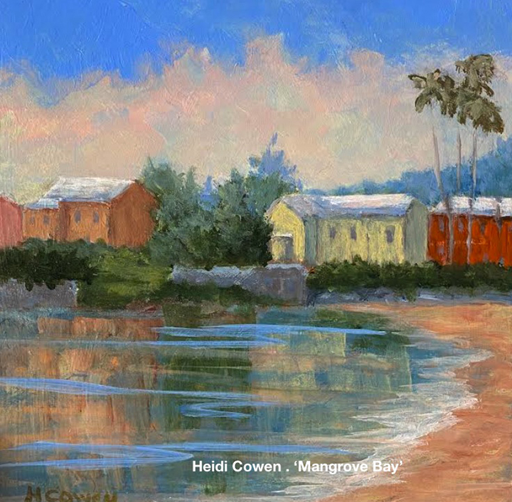 Bermuda Plein Air Heidi Cowen . Mangrove Bay