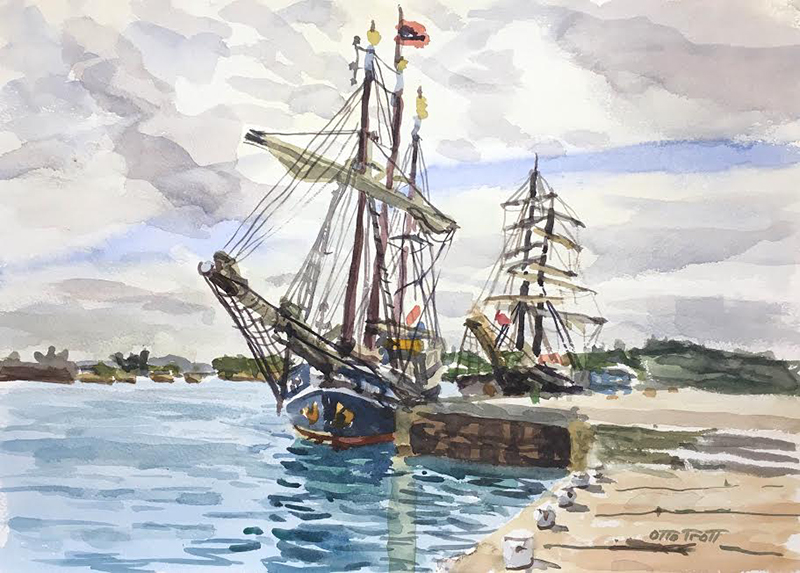 Bermuda Plein Air Otto Trot