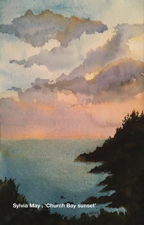 Bermuda Plein Air Sylvia May . Church Bay