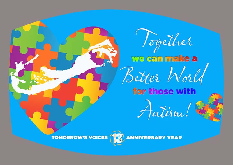 Tomorrow’s Voices' “Mask Up In Honour Of Autism” Bermuda Oct 2020 6