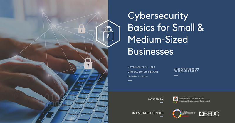 BEDC Cybersecurity Lunch & Learn Bermuda November 2020