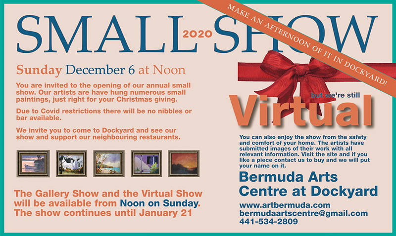 Bermuda Arts Centre Small Show November 2020