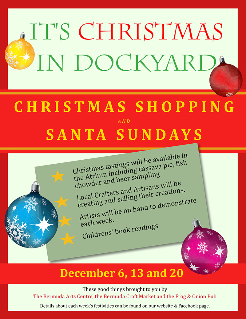 poster for dockyard christmas