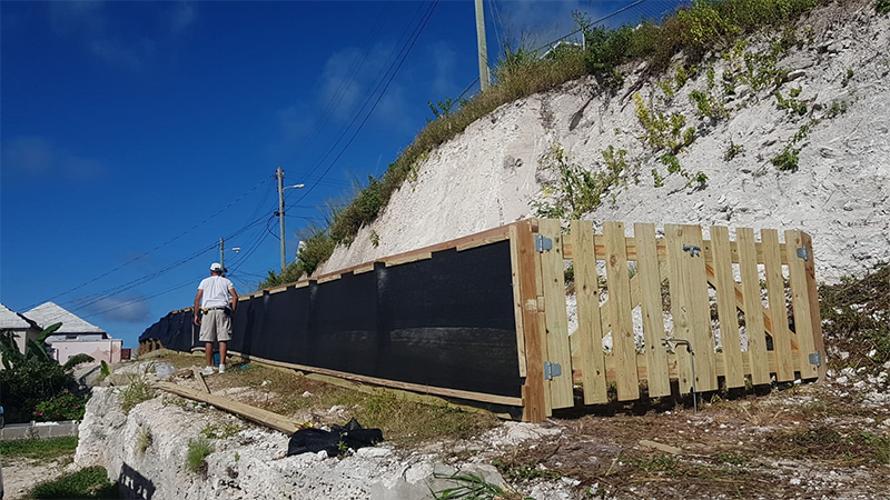 Ewing Street Rock Cut Project Bermuda Nov 2020 6