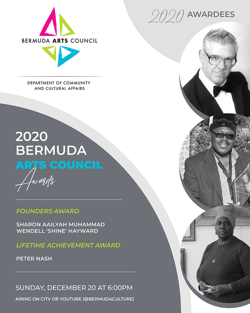 Bermuda Arts Council Awards Bermuda Dec 2020