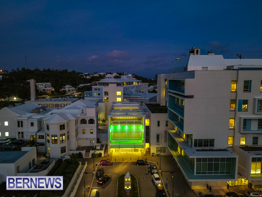 BHB To Light Up Green For Mental Health - Bernews