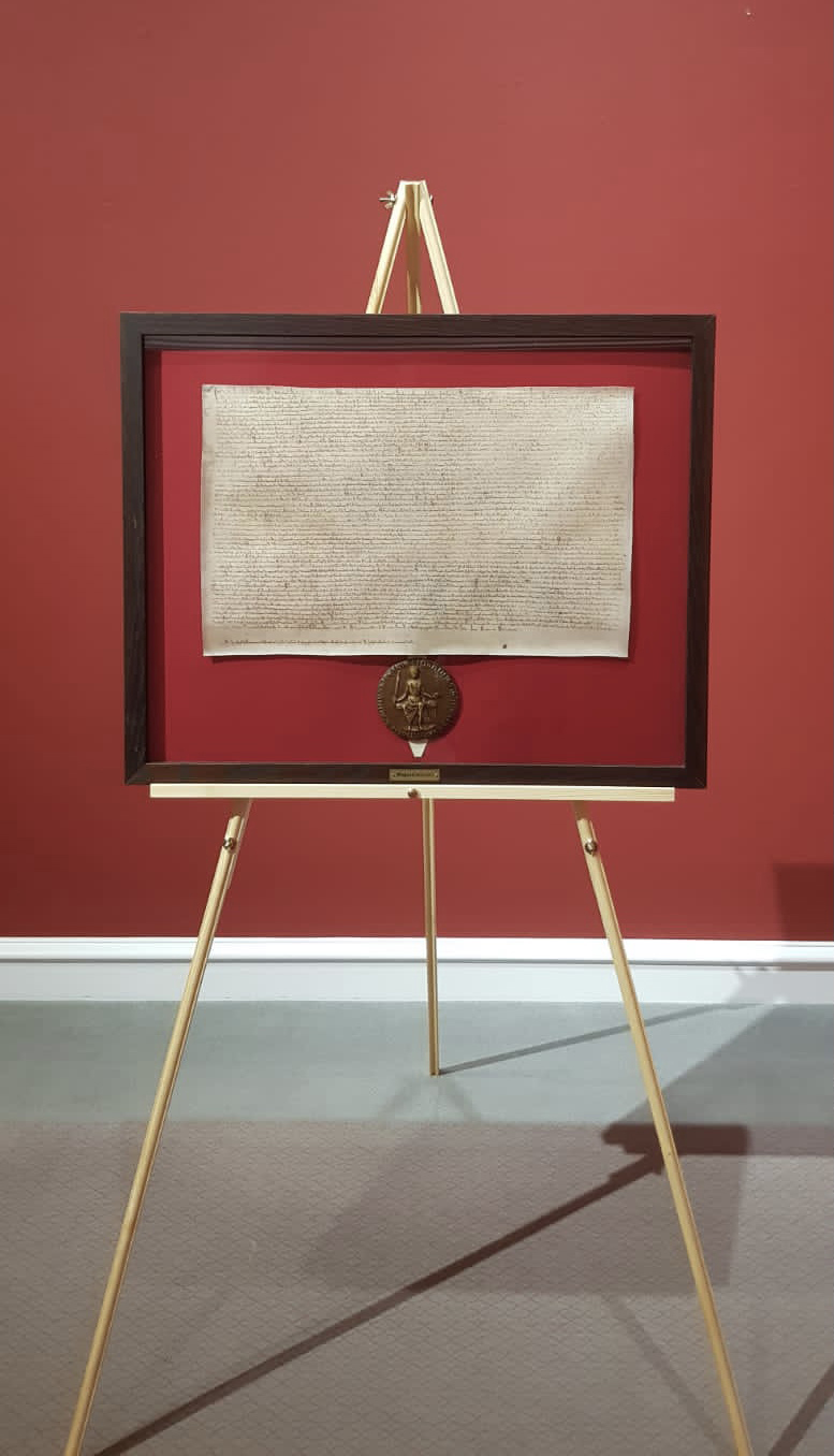 Limited Edition Reproduction Of The Magna Carta Bermuda Dec 2020