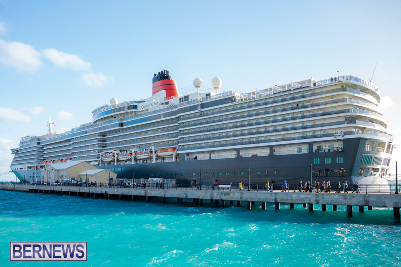 Photos & Video: First Cruise Ship Of 2020 Arrives - Bernews