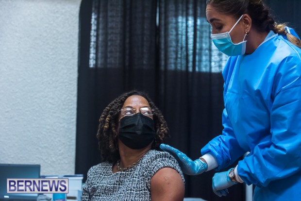 Bermuda officials get first coronavirus vaccine Jan 11 2021 (17)