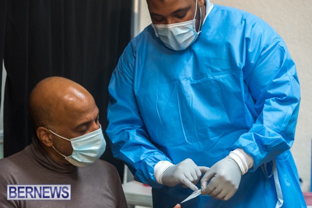 Bermuda officials get first coronavirus vaccine Jan 11 2021 (22)