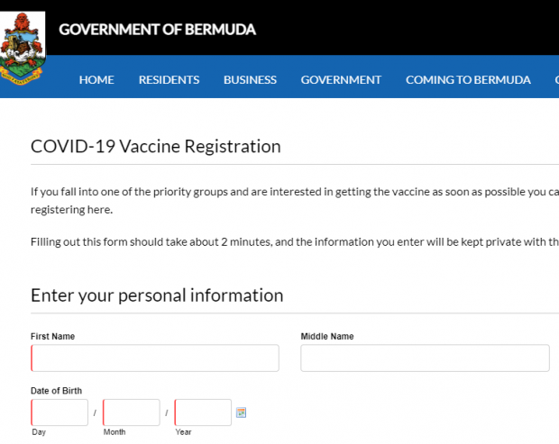 form vaccine bda 2021